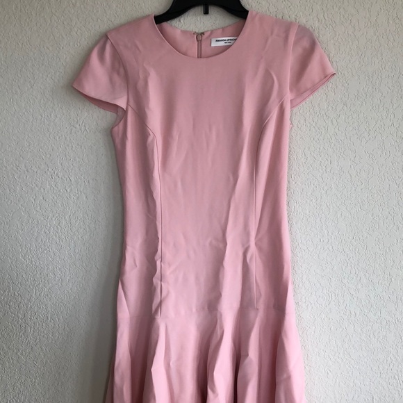 Amanda uprichard hudson mini dress in dusty roses - Picture 4 of 9